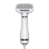 HKM-755667 Teddy Integrated Hair Dryer and Brushing Comb with Wireless Convenience, Adjustable Heat and Speed