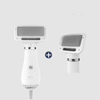 HKM-755667 Teddy Integrated Hair Dryer and Brushing Comb with Wireless Convenience, Adjustable Heat and Speed