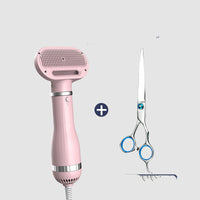 HKM-755667 Teddy Integrated Hair Dryer and Brushing Comb with Wireless Convenience, Adjustable Heat and Speed