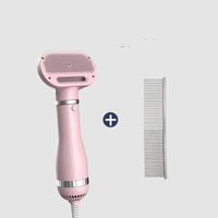 HKM-755667 Teddy Integrated Hair Dryer and Brushing Comb with Wireless Convenience, Adjustable Heat and Speed