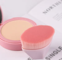 HKM-803411 Foundation Brush with Earth-Friendly Carrying Case for Powder, Liquid, Cream, and Blush Application