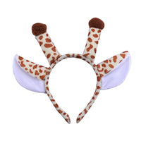HKM-485139 Animal-Themed Plush Headband for Kids - Various Designs Available