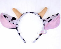 HKM-485139 Animal-Themed Plush Headband for Kids - Various Designs Available