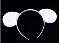 HKM-485139 Animal-Themed Plush Headband for Kids - Various Designs Available