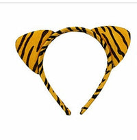 HKM-485139 Animal-Themed Plush Headband for Kids - Various Designs Available
