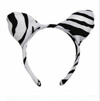 HKM-485139 Animal-Themed Plush Headband for Kids - Various Designs Available