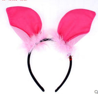 HKM-485139 Animal-Themed Plush Headband for Kids - Various Designs Available