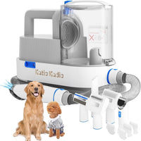 HKM-770323 5-in-1 Dog Grooming Kit with Vacuum Suction and Low Noise Technology for Small to Medium Pets