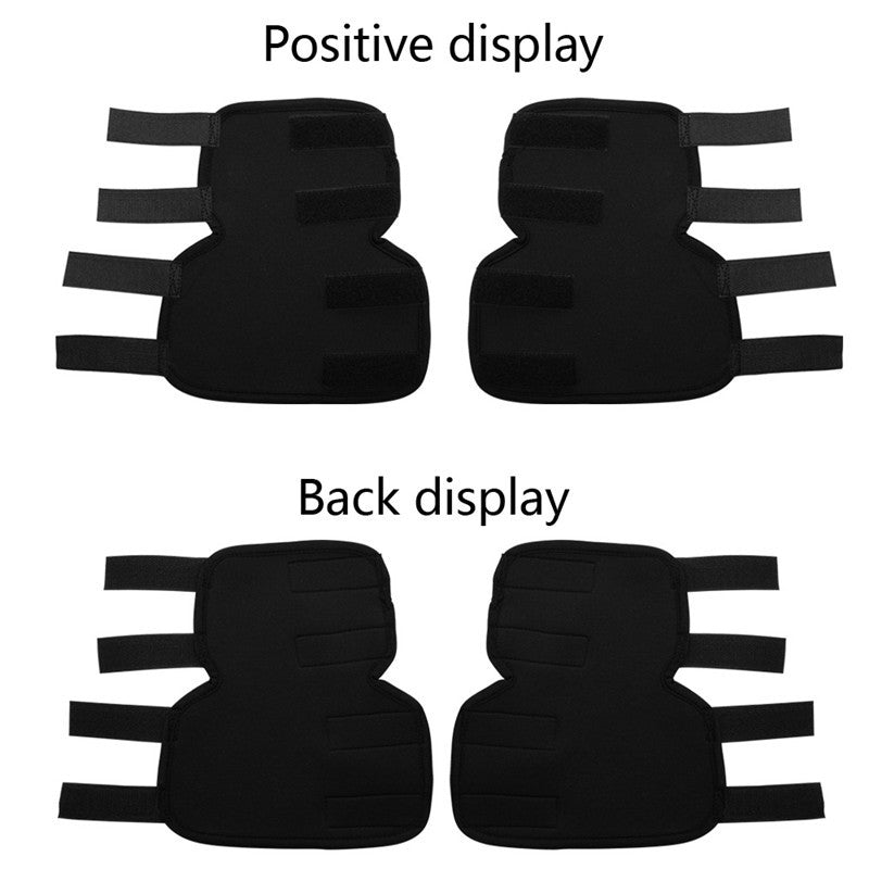 HKM-173587 Neoprene Elbow Support Bandage for Pets - Black Protective Recovery Gear