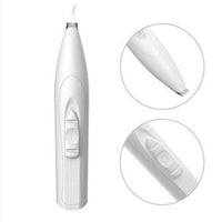 HKM-769171 Electric Pet Hair Trimmer for Cats and Dogs - Rechargeable and Battery Operated Scissors in White and Pink