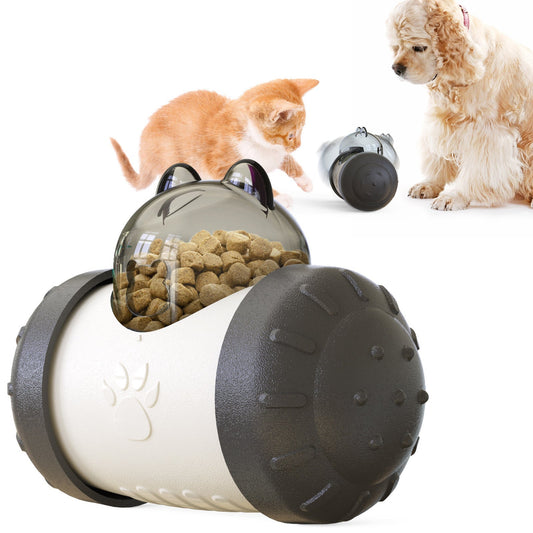 HKM-754643 Interactive Treat Dispensing Dog and Cat Toy - Fun Feeder for Enhanced Play and Slow Eating