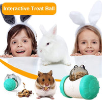 HKM-754643 Interactive Treat Dispensing Dog and Cat Toy - Fun Feeder for Enhanced Play and Slow Eating