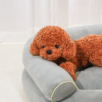 HKM-400915 Cozy Soft Fabric Sofa Bed for Small Pets - Multiple Sizes Available