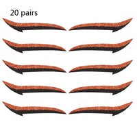 HKM-178515 Reusable Eyeliner Stickers in Multiple Colors – 10 Stickers per Pair, Various Designs Available