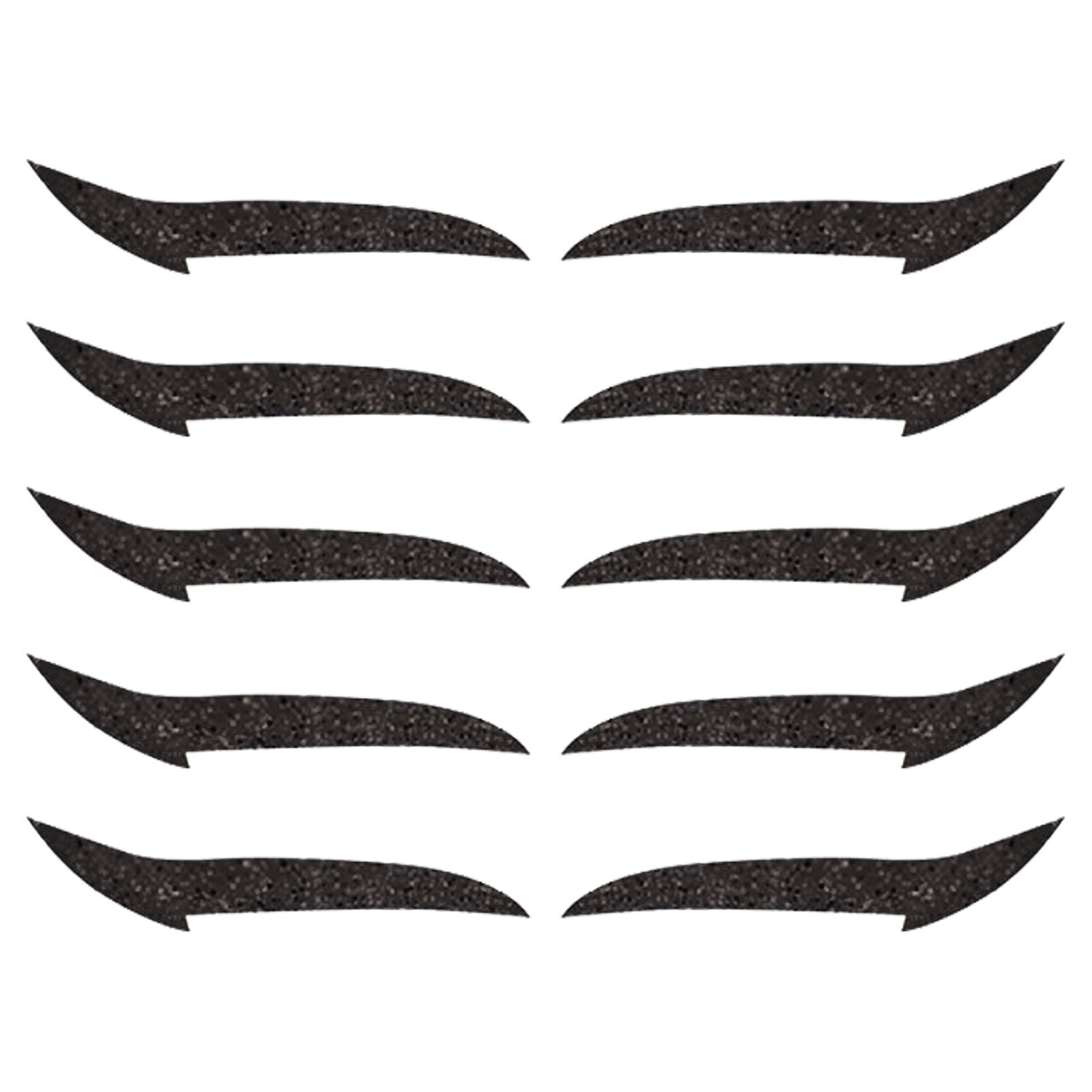 HKM-178515 Reusable Eyeliner Stickers in Multiple Colors – 10 Stickers per Pair, Various Designs Available