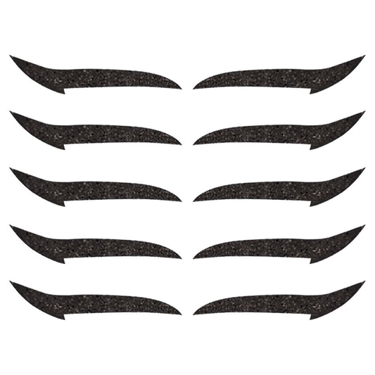 HKM-178515 Reusable Eyeliner Stickers in Multiple Colors – 10 Stickers per Pair, Various Designs Available