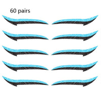 HKM-178515 Reusable Eyeliner Stickers in Multiple Colors – 10 Stickers per Pair, Various Designs Available