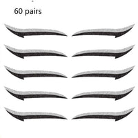 HKM-178515 Reusable Eyeliner Stickers in Multiple Colors – 10 Stickers per Pair, Various Designs Available