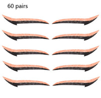 HKM-178515 Reusable Eyeliner Stickers in Multiple Colors – 10 Stickers per Pair, Various Designs Available