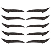 HKM-178515 Reusable Eyeliner Stickers in Multiple Colors – 10 Stickers per Pair, Various Designs Available