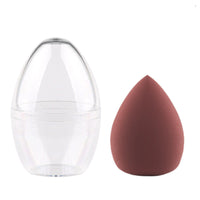 HKM-711059 Hydrophilic Polyurethane Gourd-Shaped Powder Puff - 3 Pack, Skin-Friendly, Wet & Dry Use