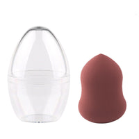 HKM-711059 Hydrophilic Polyurethane Gourd-Shaped Powder Puff - 3 Pack, Skin-Friendly, Wet & Dry Use