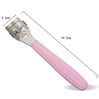 HKM-463635 Stainless Steel Multifunctional Foot Planer, 14.2cm - Durable and Corrosion Resistant