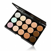 HKM-882451 15-Color Concealer Palette for Flawless Makeup Application, 110g