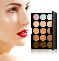 HKM-882451 15-Color Concealer Palette for Flawless Makeup Application, 110g