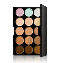 HKM-882451 15-Color Concealer Palette for Flawless Makeup Application, 110g