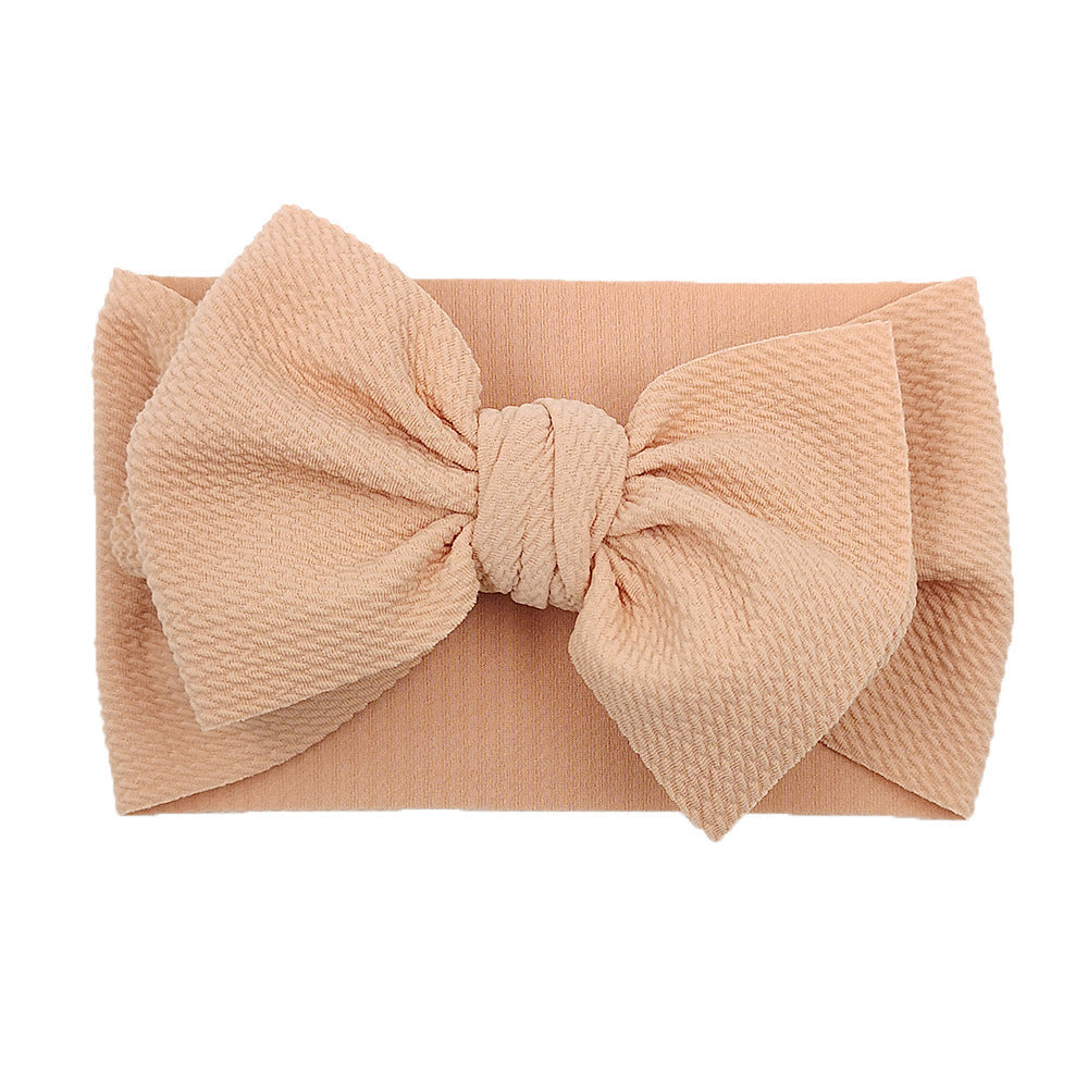 HKM-060307 Plaid Bowknot Headband with Big Butterfly Design