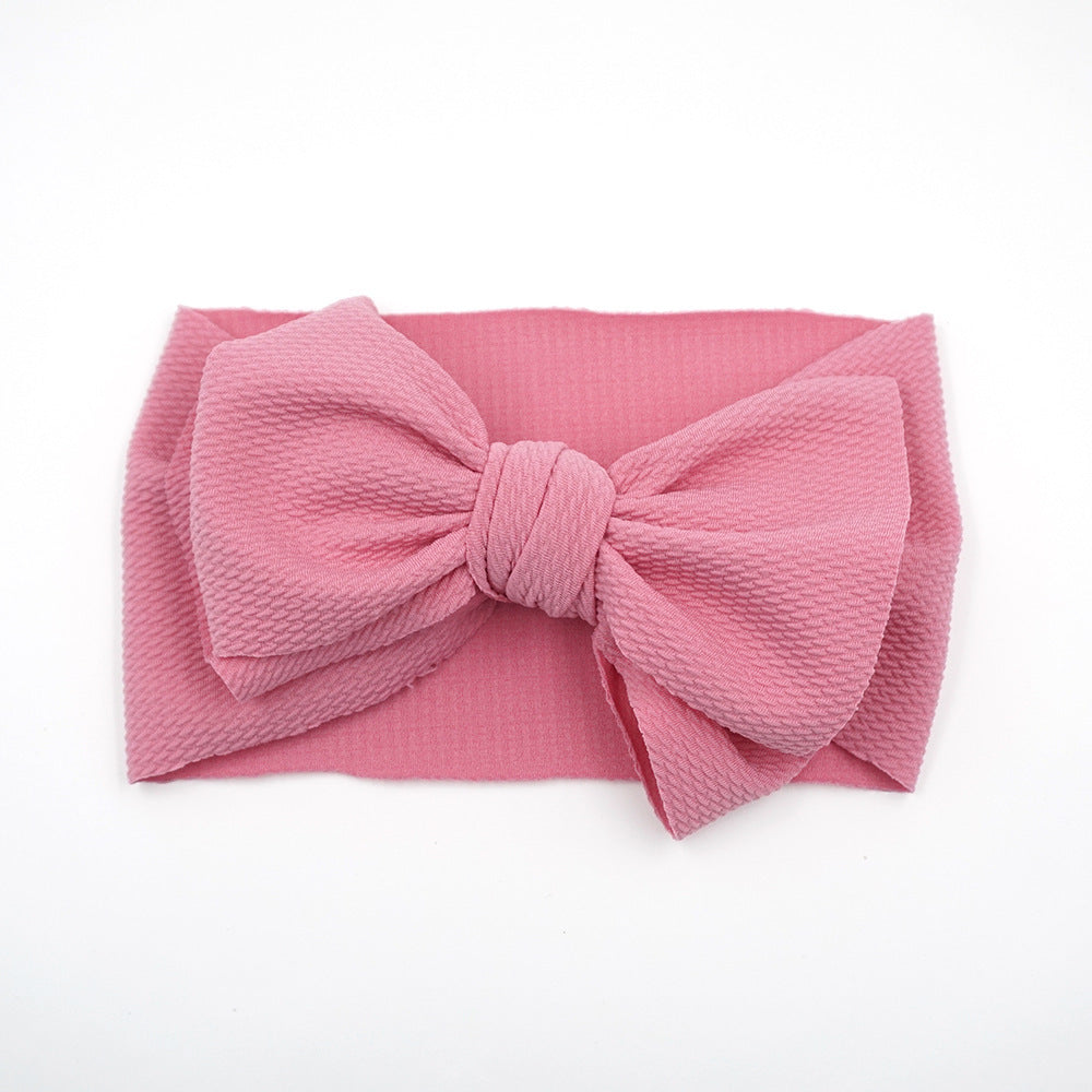 HKM-060307 Plaid Bowknot Headband with Big Butterfly Design