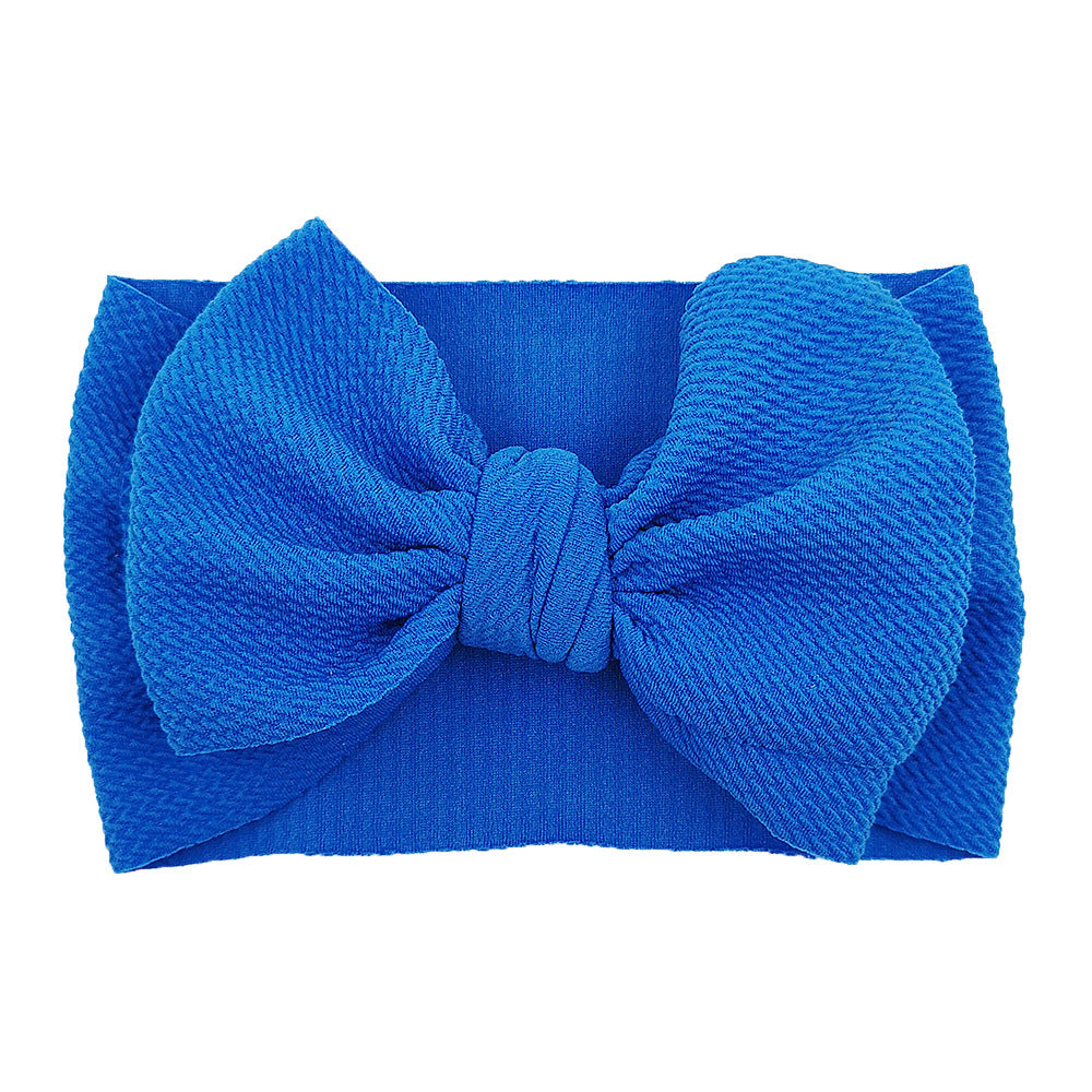 HKM-060307 Plaid Bowknot Headband with Big Butterfly Design