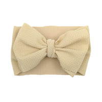 HKM-060307 Plaid Bowknot Headband with Big Butterfly Design