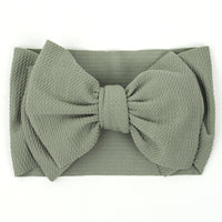 HKM-060307 Plaid Bowknot Headband with Big Butterfly Design