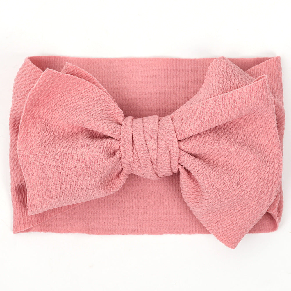 HKM-060307 Plaid Bowknot Headband with Big Butterfly Design