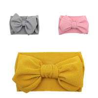 HKM-060307 Plaid Bowknot Headband with Big Butterfly Design