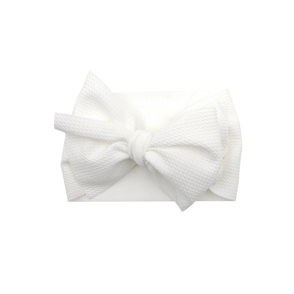 HKM-060307 Plaid Bowknot Headband with Big Butterfly Design