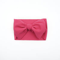 HKM-060307 Plaid Bowknot Headband with Big Butterfly Design