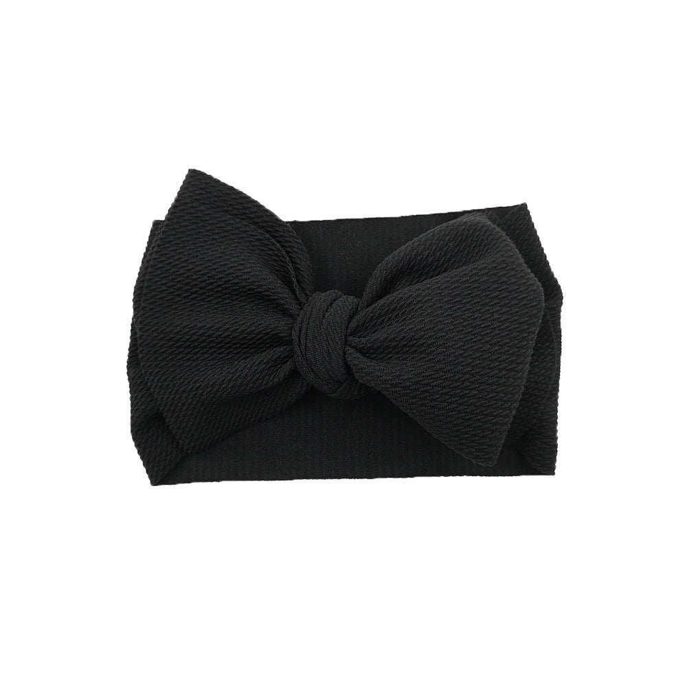 HKM-060307 Plaid Bowknot Headband with Big Butterfly Design