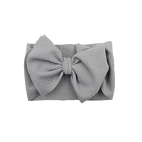 HKM-060307 Plaid Bowknot Headband with Big Butterfly Design