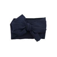 HKM-060307 Plaid Bowknot Headband with Big Butterfly Design