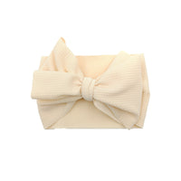 HKM-060307 Plaid Bowknot Headband with Big Butterfly Design