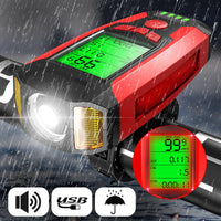 HKM-170899 Wireless Bicycle Headlight with Code Meter