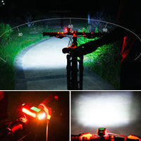 HKM-170899 Wireless Bicycle Headlight with Code Meter