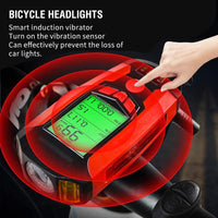 HKM-170899 Wireless Bicycle Headlight with Code Meter