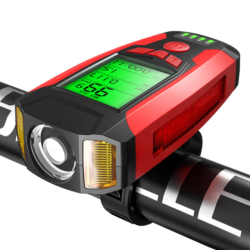 HKM-170899 Wireless Bicycle Headlight with Code Meter