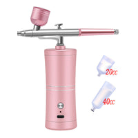 HKM-611603 Automatic Airbrush Spray Gun System with Iron Pot and Dual Paint Pots