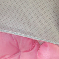HKM-693523 Cozy Nest for Small and Medium Dogs - Soft Cloth Bed in Pink, Gray, and Blue