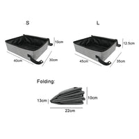 HKM-229843 Cat Litter Basin - Durable and Easy to Clean Cat Toilet Solution